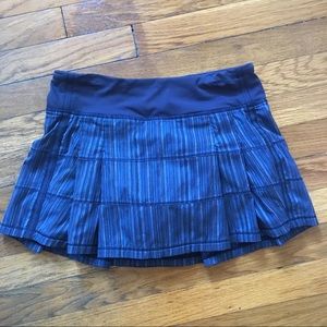 Lululemon exercise skirt- blue/purple multicolor